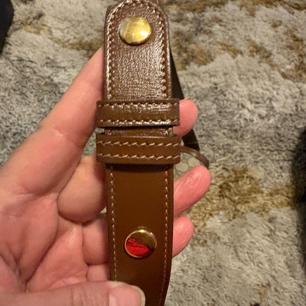 Gucci Brown and Cream Crossbody Bag - Picture 9 of 11